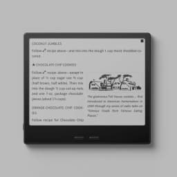 Onyx BOOX Go 7 64GB Preto com tela ePaper Carta 1300 de 7 pol, interface Android 13, dois botões frontais e exibição nítida de texto e ilustrações