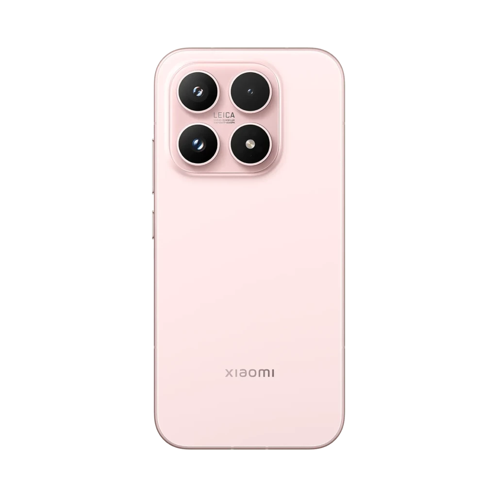 Xiaomi 17 Alpine Pink com ecrã AMOLED sem molduras, câmara traseira quádrupla Leica em módulo quadrado, corpo rosa suave e perfuração central no ecrã - Item2