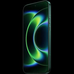Xiaomi 17 Ultra verde Starlit com painel OLED 6,9 pol, bordas finas, laterais em alumínio, botões laterais e câmera Leica destacada na traseira
