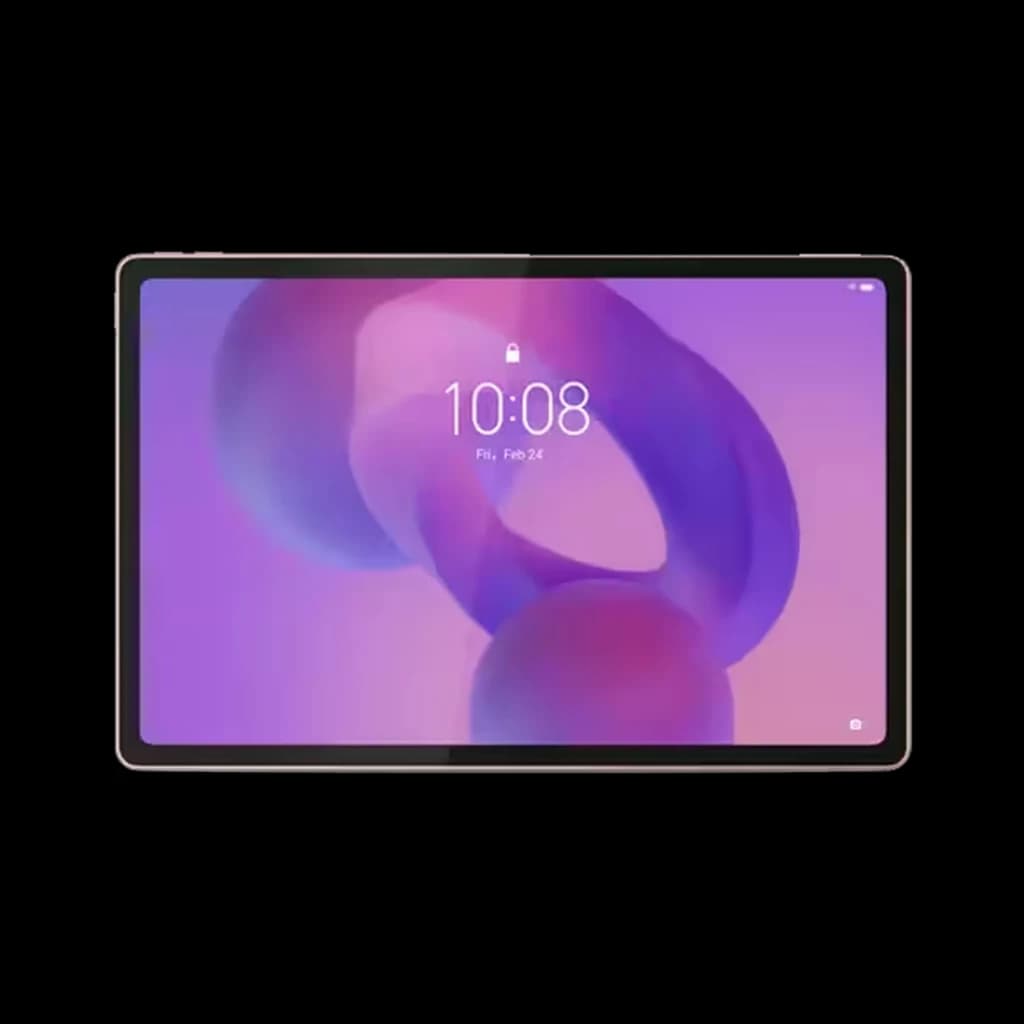Tablette Lenovo Idea Tab Plus 12,1 pouces affichage bord à bord, écran IPS lumineux aux tons violets, boîtier fin métal, 8 Go RAM, 256 Go, IA intégrée