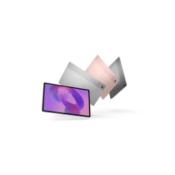 Lenovo Idea Tab Plus 12,1 pouces affichage bord fin, coques argent et rose, double caméras, 256 Go, 8 Go de RAM, design fin léger, IA intégrée