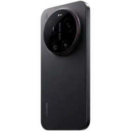 Xiaomi 17 Ultra 512 GB preto com módulo circular Leica, três câmeras destacadas e acabamento fosco elegante; aro vermelho no anel da câmera