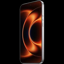 Xiaomi 17 Ultra branco com tela HyperRGB quase sem bordas, câmera frontal em furo central, laterais planas prateadas e botões discretos à direita