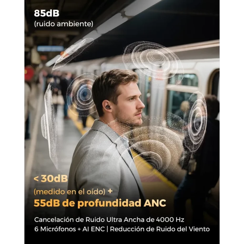 SoundPEATS H3 TWS Titanium Black - Écouteurs Bluetooth - Ítem8