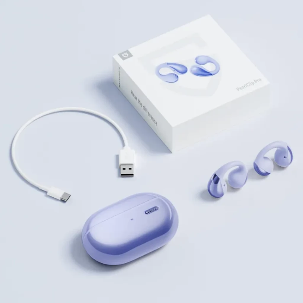 SoundPeats PearlClip Pro Morado - Auriculares Bluetooth - Ítem8