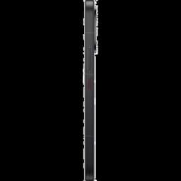 Lateral del Xiaomi Poco X8 Pro Max 5G en negro con marco delgado, botón de encendido con detalle rojo y perfil delgado y elegante