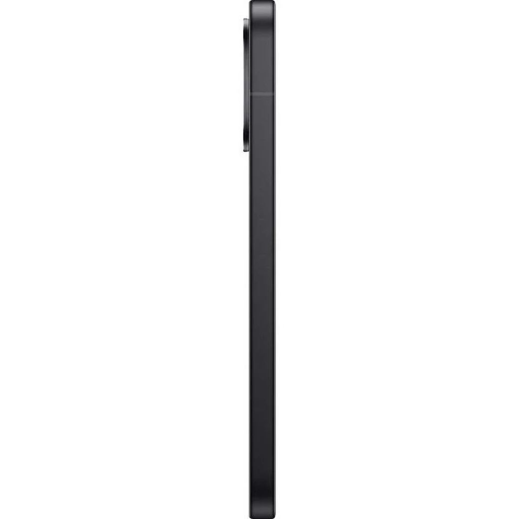 Smartphone preto com duas câmaras traseiras, ecrã AMOLED 6,83 com furo central, molduras finas e detalhe POCO amarelo no topo do ecrã - Item5