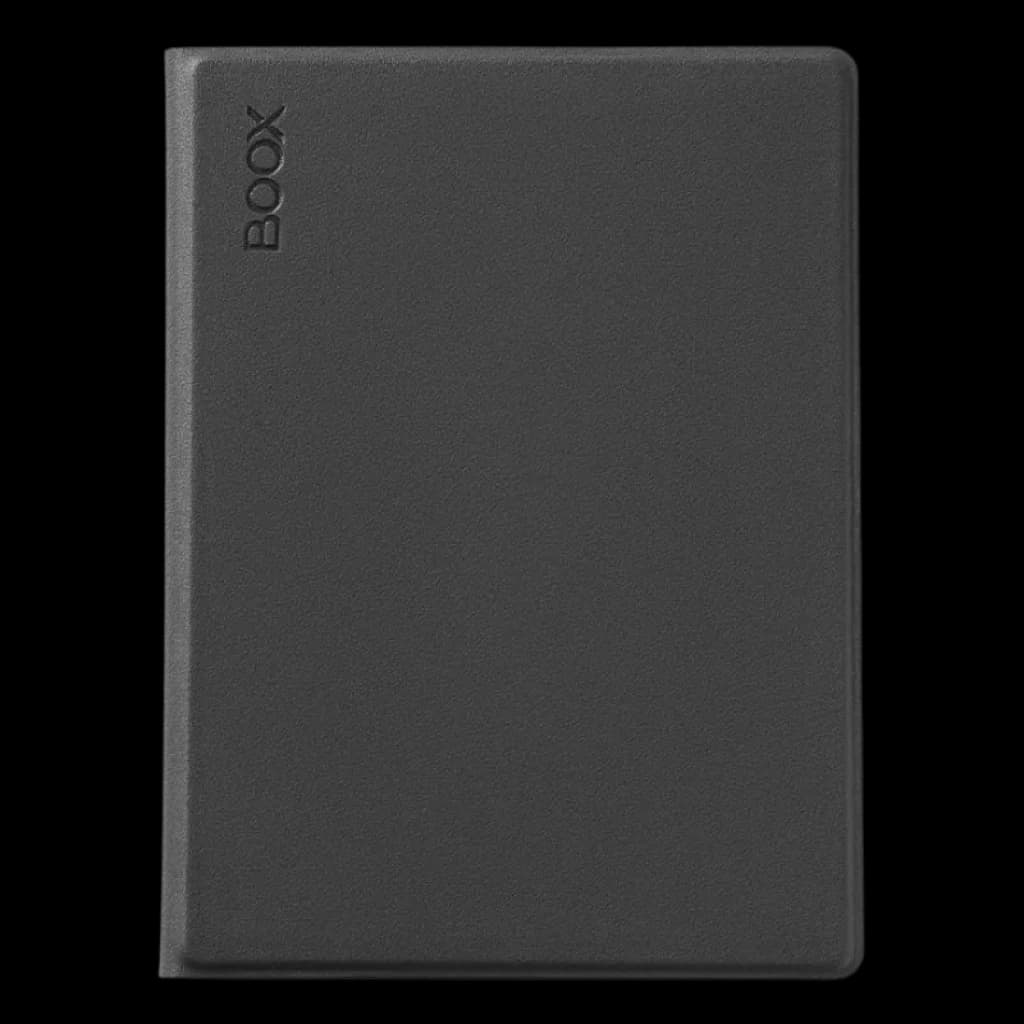 Funda BOOX Magnetic para Go 6 Negro, cubierta rígida magnética en color negro mate con textura antideslizante y logotipo BOOX en relieve en la esquina