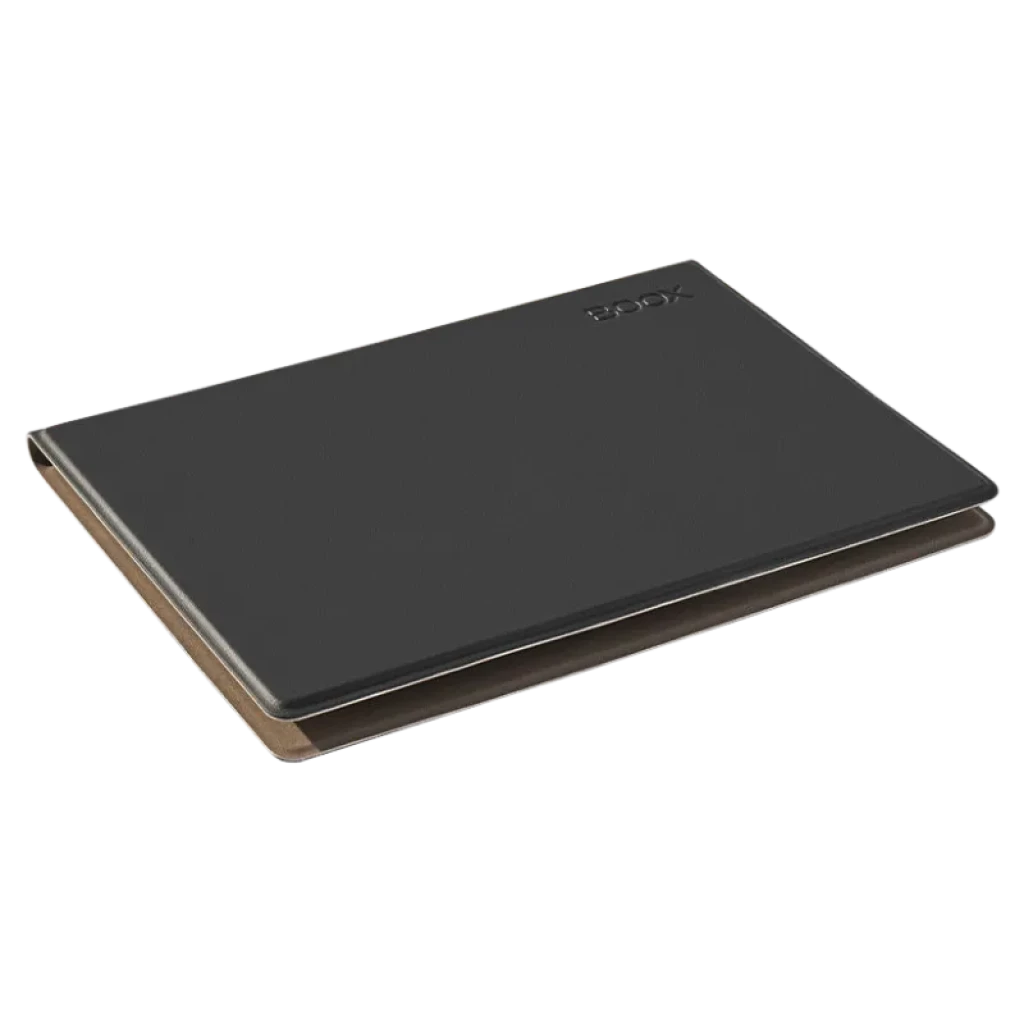 Funda BOOX Magnetic para Go 6 negro con cierre magnético, acabado liso en tono negro, logo en relieve y forro interior beige, diseño delgado y protector - Ítem7