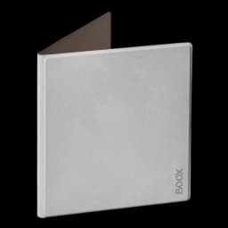 Funda BOOX gris para Go 7 y Go 7 Color Gen II, tipo libro, acabado texturizado, interior oscuro, bordes reforzados y logo BOOX en esquina inferior derecha