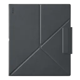 Funda BOOX Magnetic para Note Air5 C Gris oscuro con textura geométrica, cierre magnético y soporte plegable
