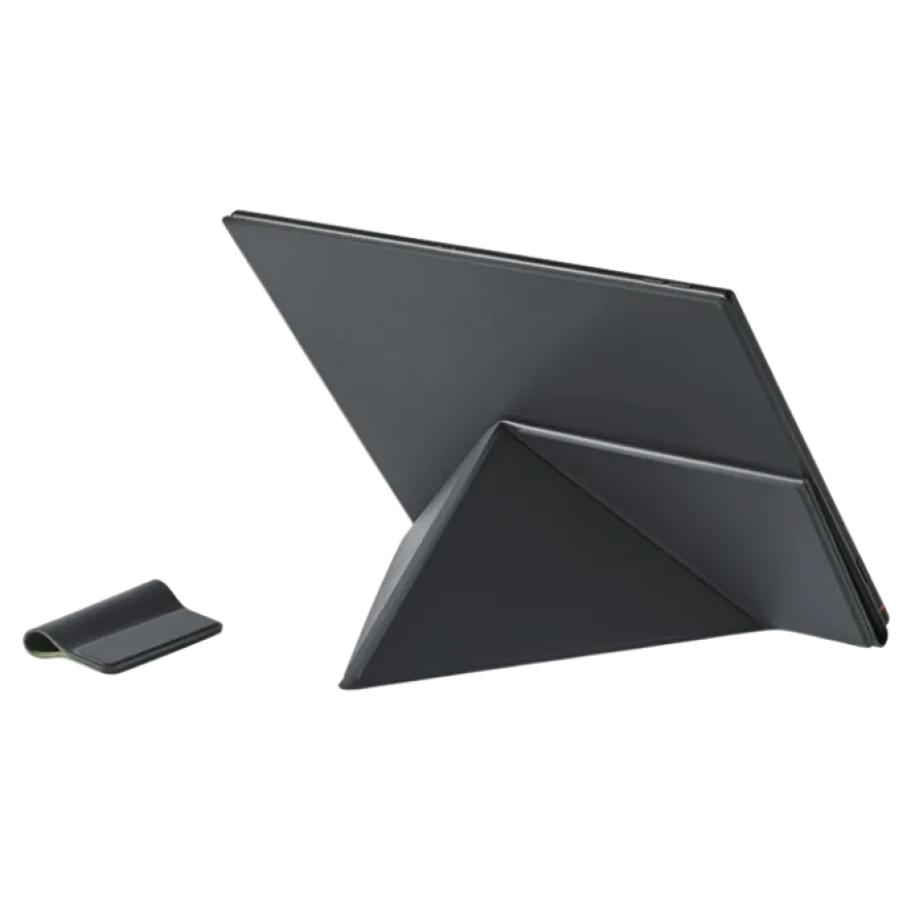 Funda BOOX Magnetic para Note Air5 C Gris oscuro con textura geométrica, cierre magnético y soporte plegable - Ítem3