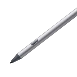 Lápiz BOOX InkSense Plus plateado con botón lateral, cuerpo metálico delgado y punta fina para escritura precisa en pantallas e-ink