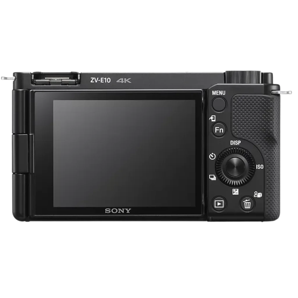 Câmara Sony Alpha ZV-E10 com ecrã articulado para vídeo 4K - Câmara mirrorless para vlogging - Item1
