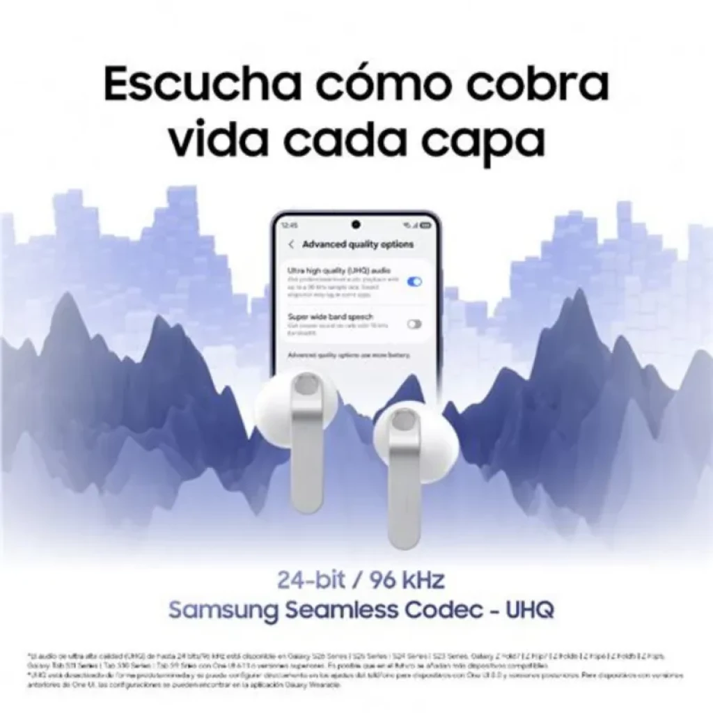 Samsung Galaxy Buds4 Bluetooth 6.1 ANC Diseño - Auriculares Inalámbricos - Ítem1