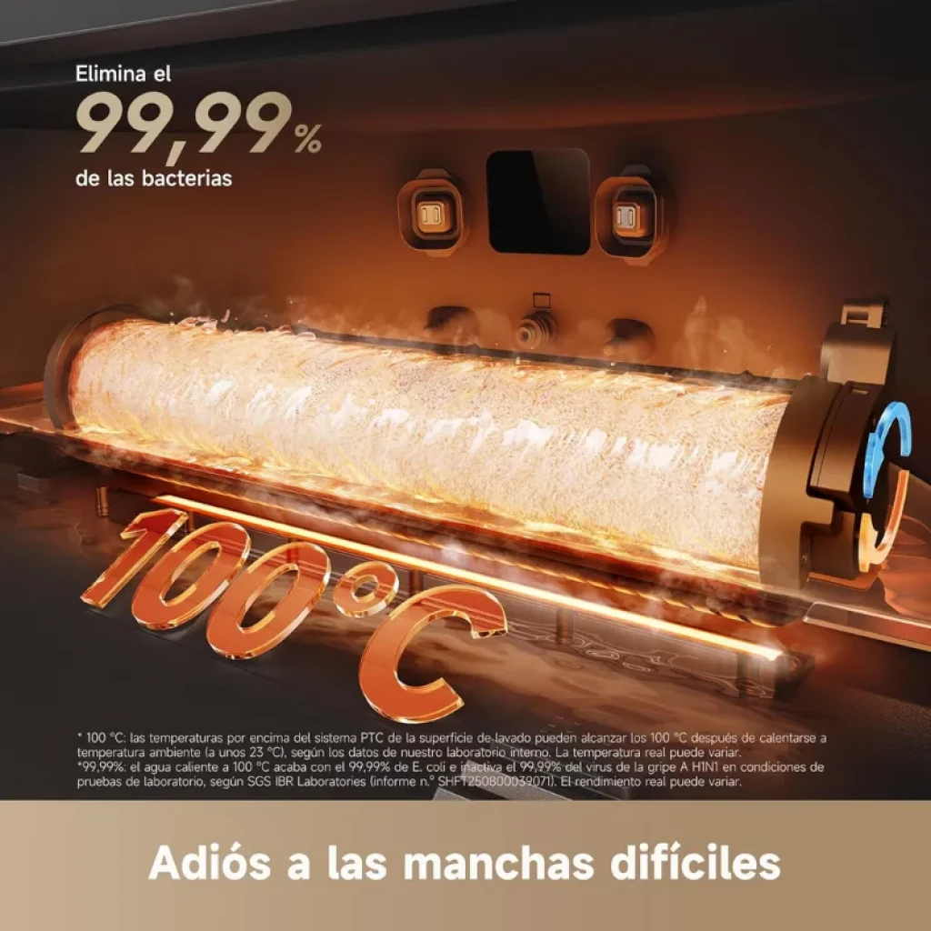 Robot aspirateur Dreame Aqua 10 Roller avec base d’auto-nettoyage - Ítem5