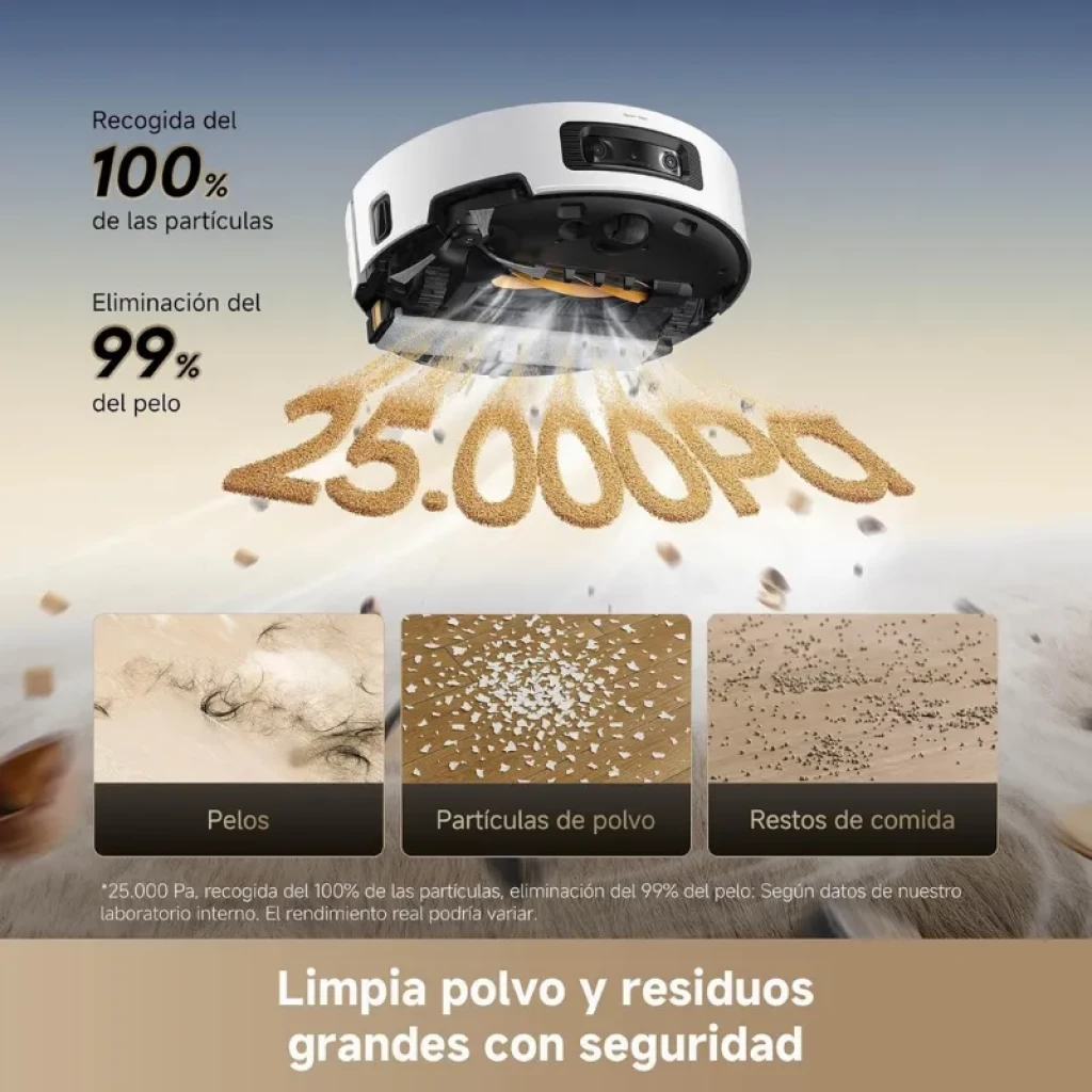 Dreame Aqua10 Ultra Track avec station de charge blanche - Ítem4