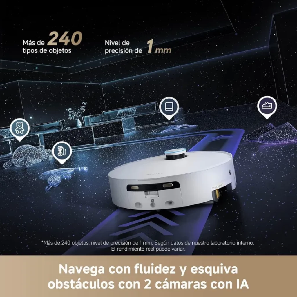 Dreame Aqua10 Ultra Track avec station de charge blanche - Ítem6