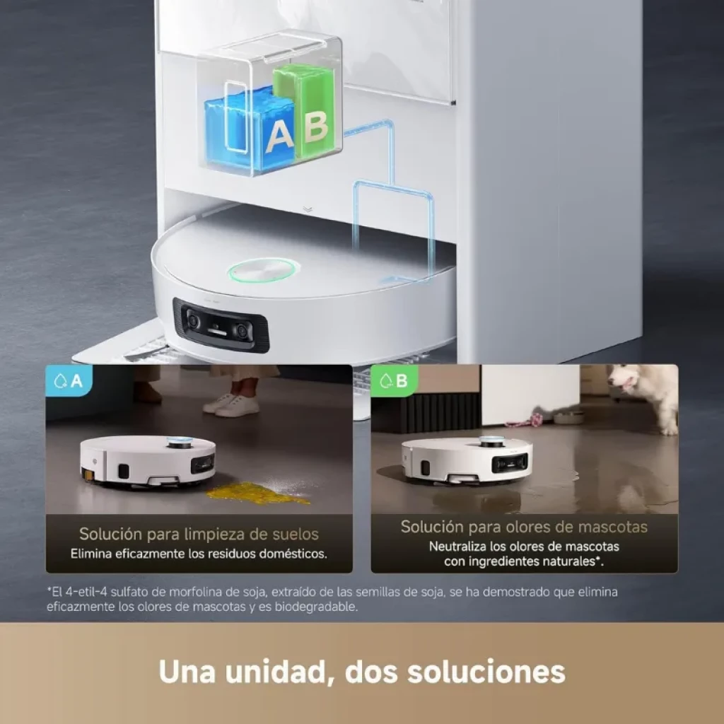 Dreame Aqua10 Ultra Track avec station de charge blanche - Ítem8