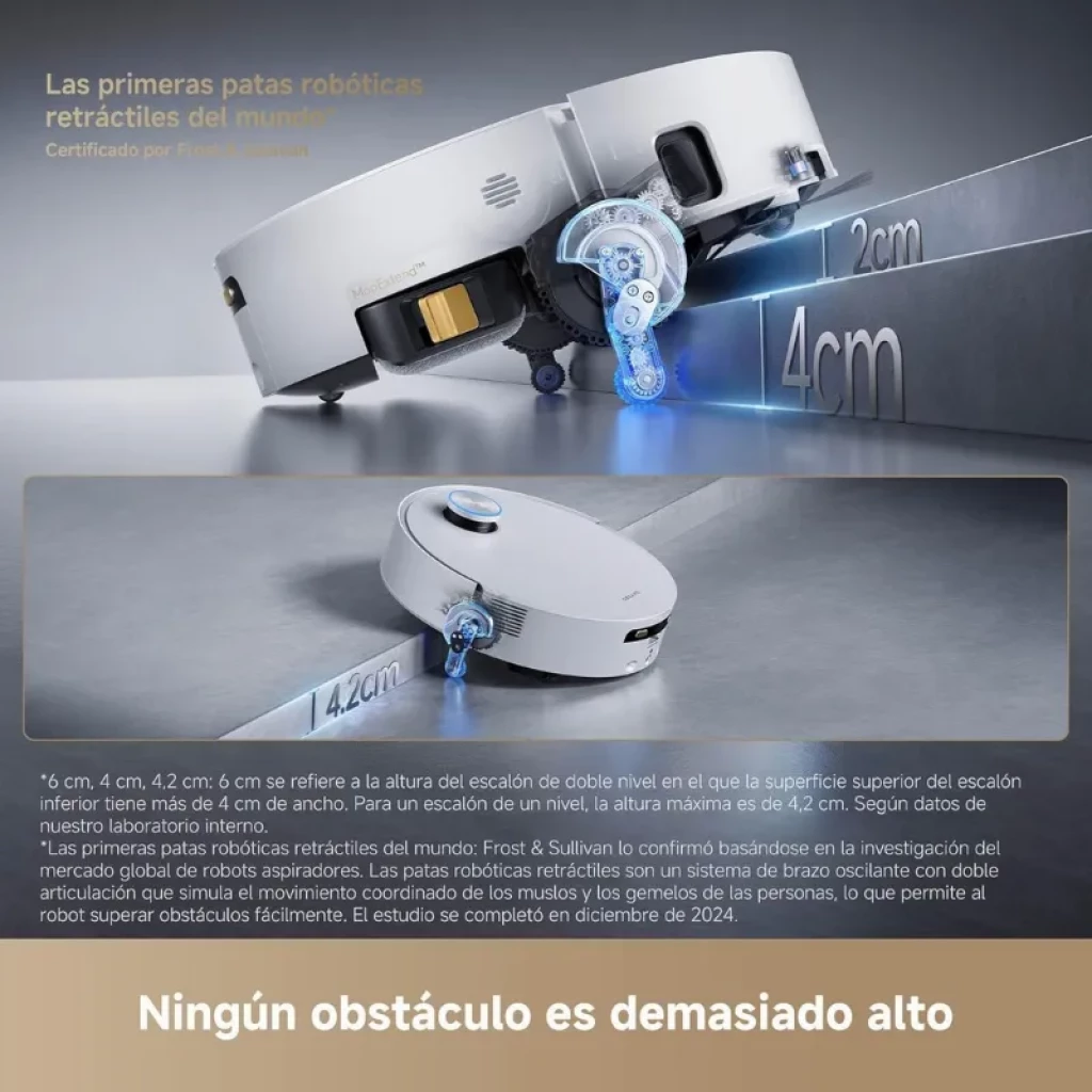 Dreame Aqua10 Ultra Track avec station de charge blanche - Ítem9