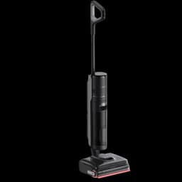 Aspirateur eau et poussière 4 en 1 Dreame H15 Mix, 18 000 Pa, bâton noir élégant avec réservoir transparent et tête motorisée large à brosse rouge