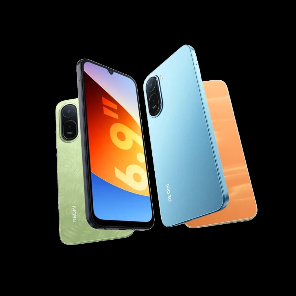 Xiaomi Redmi A7 Pro negro con pantalla IPS de 6.9 pulgadas, diseño delgado, cámara dual trasera, marcos finos y acabado mate elegante