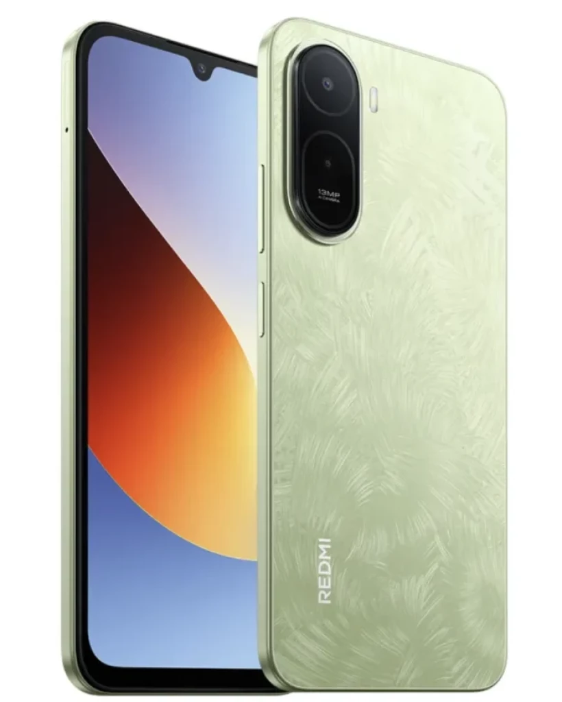 Xiaomi Redmi A7 Pro Palm Green con acabado texturizado, pantalla con notch en V y doble cámara trasera destacada con anillo metálico, diseño delgado y - Ítem