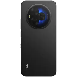 Dos noir élégant avec module photo circulaire pro à triple capteur et flash, finition mate NXTPAPER, design épuré TCL 60 NXTPAPER Ultra 5G IP68