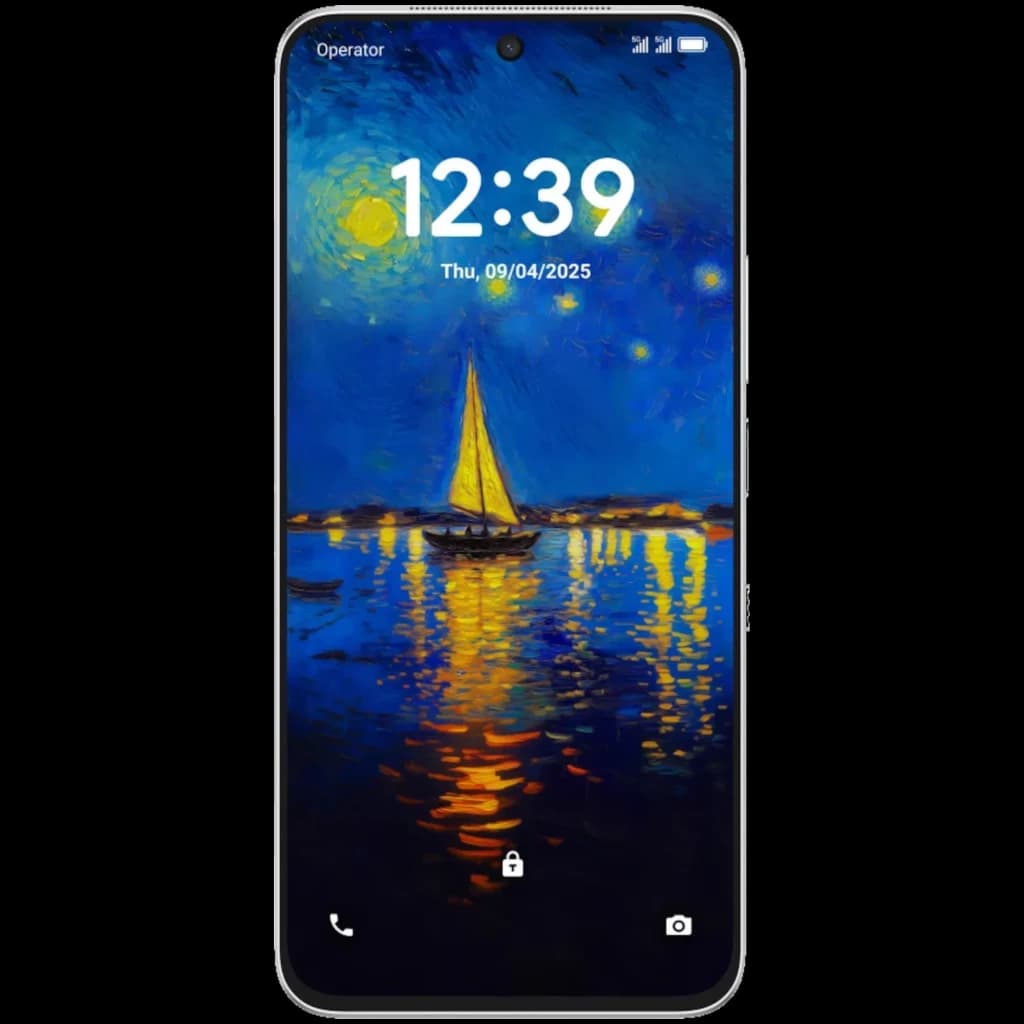 TCL 60 NXTPAPER Ultra 5G blanc avec écran bord à bord, poinçon central, cadre métallique fin, 12 Go de RAM, 512 Go, module photo 50 MP téléobjectif