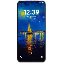 TCL 60 NXTPAPER Ultra 5G blanc avec écran bord à bord, poinçon central, cadre métallique fin, 12 Go de RAM, 512 Go, module photo 50 MP téléobjectif