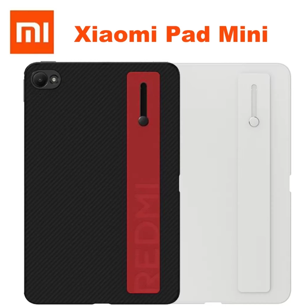 Capa Xiaomi para Xiaomi Pad Mini / REDMI K Pad Branco com acabamento fosco, recorte de câmera preciso e tira traseira para suporte ou alça ajustável - Item1
