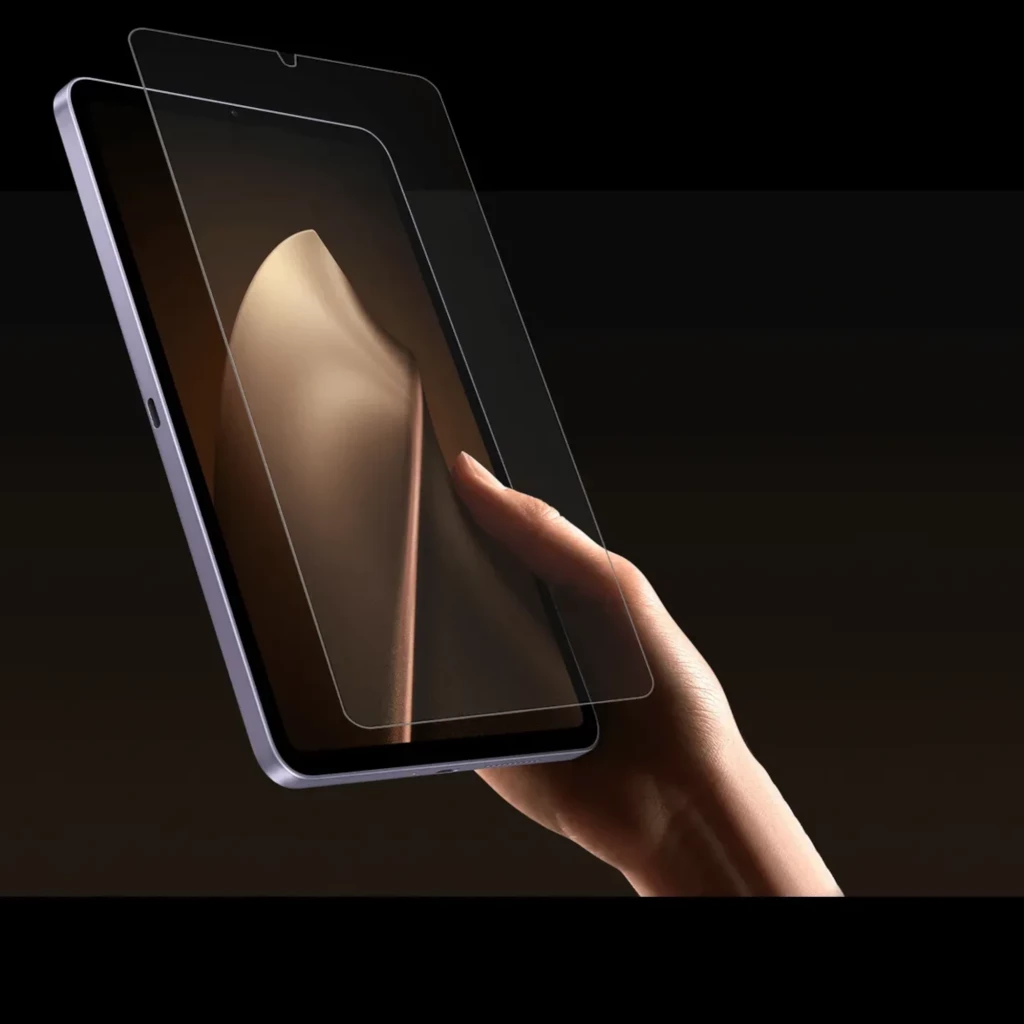 Xiaomi Protetor de Ecrã para Xiaomi Pad Mini e Redmi Pad K, vidro transparente com recorte para câmara, cobertura total e bordas arredondadas - Item3