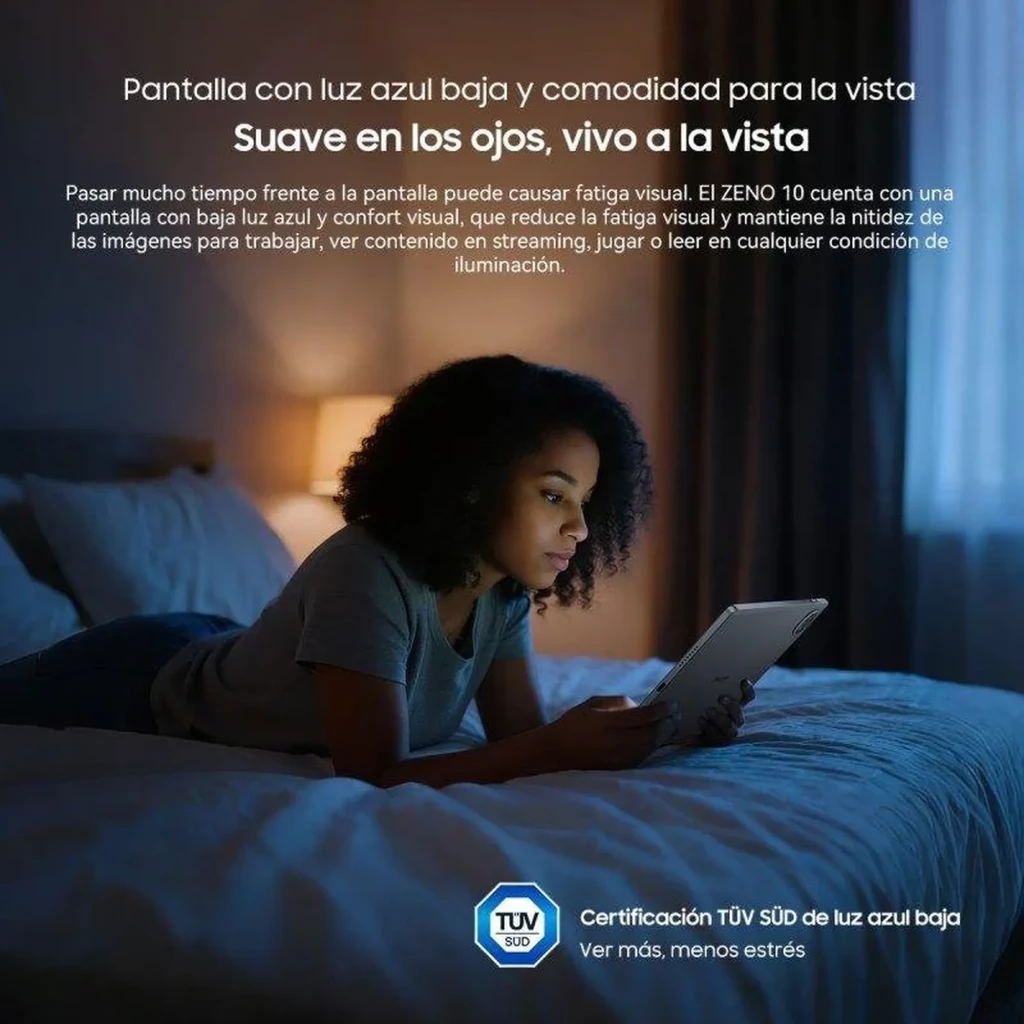 Tablet Blackview Zeno 10 5G preto com tela 11 2K, teclado destacável, caneta, capa, cabo e carregador; câmera traseira dupla e bordas finas - Item2