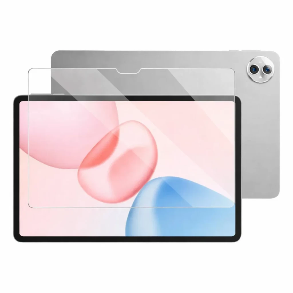 Película de vidro temperado para Honor Pad 10 12.1, transparente, bordas precisas, cobertura total, resistente a riscos e com alta nitidez da tela - Item