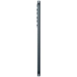 Lateral do Realme C100 5G em verde, perfil ultrafino com módulo de câmeras saliente e botões discretos; design reto e acabamento fosco elegante