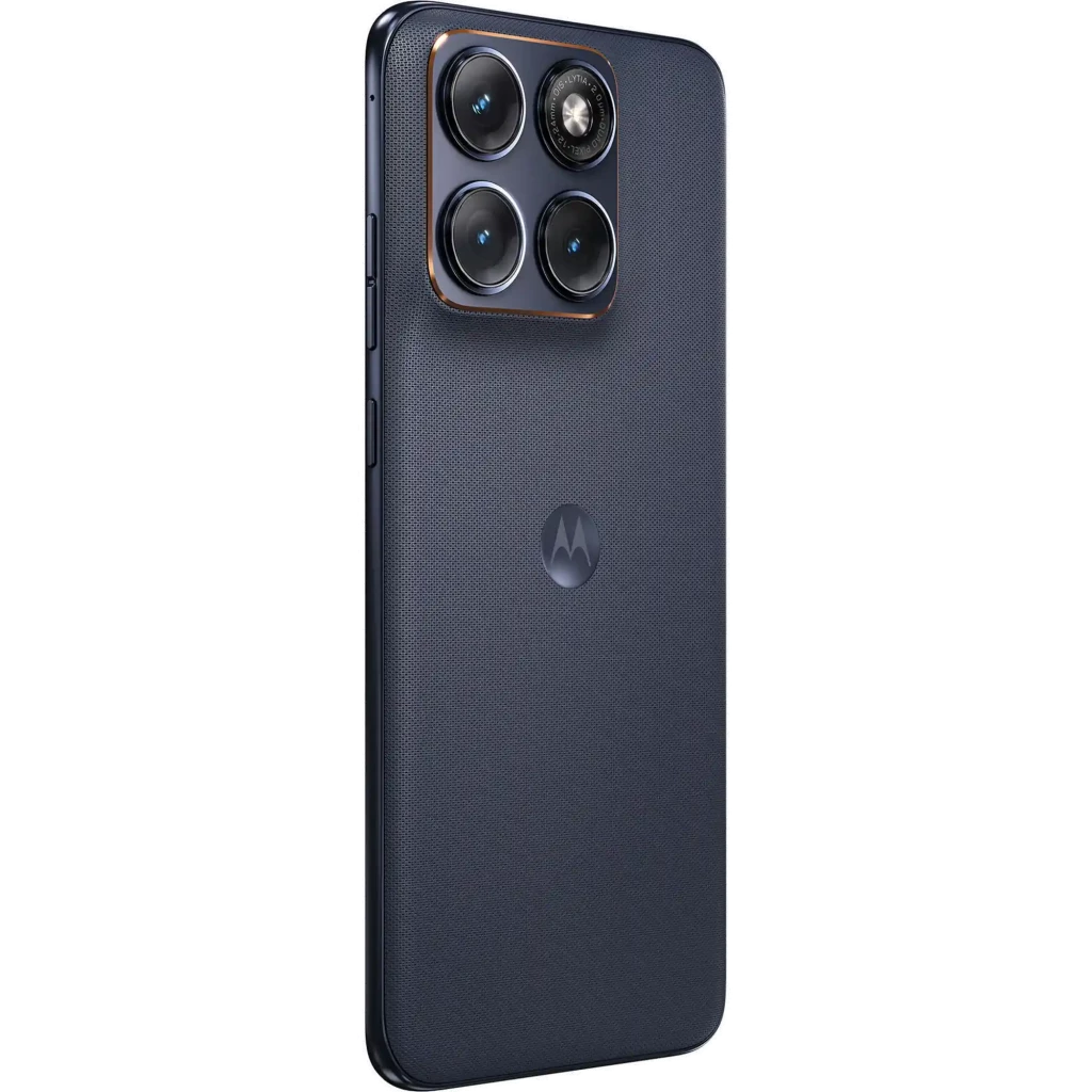 Motorola Moto Edge 70 Fusion 256 Go PANTONE Silhouette avec écran pOLED bord à bord, triple module photo pro, finition mate sombre, bordures fines - Ítem6