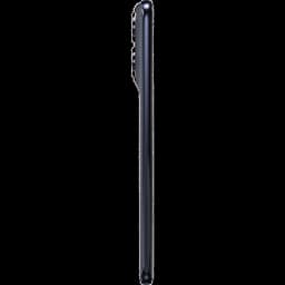 Perfil lateral del Motorola Moto Edge 70 Fusion en color PANTONE Silhouette, diseño ultradelgado con módulo de cámaras traseras sobresaliente y acabados