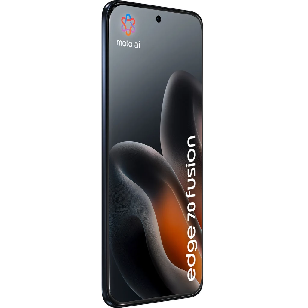 Motorola Moto Edge 70 Fusion 256 Go PANTONE Silhouette avec écran pOLED bord à bord, triple module photo pro, finition mate sombre, bordures fines - Ítem4