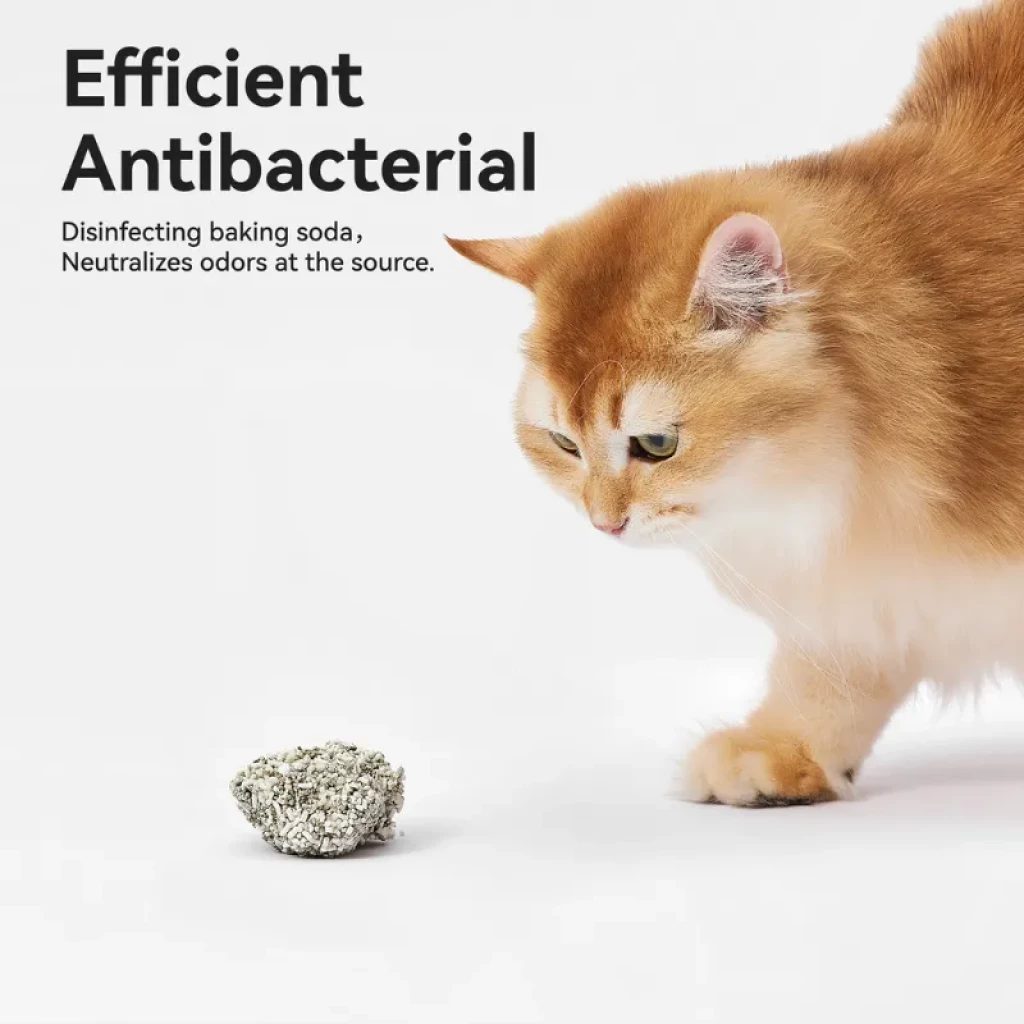 Embalagem de 2 unidades de areia mista de mandioca CATLINK para caixas de areia automáticas - Item3