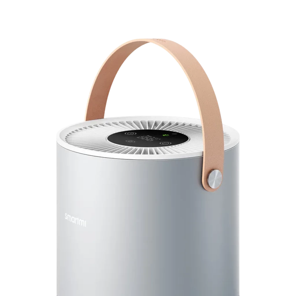 Purificateur d’air Smartmi Air Purifier P1 argent avec panneau LED et design cylindrique - Ítem10