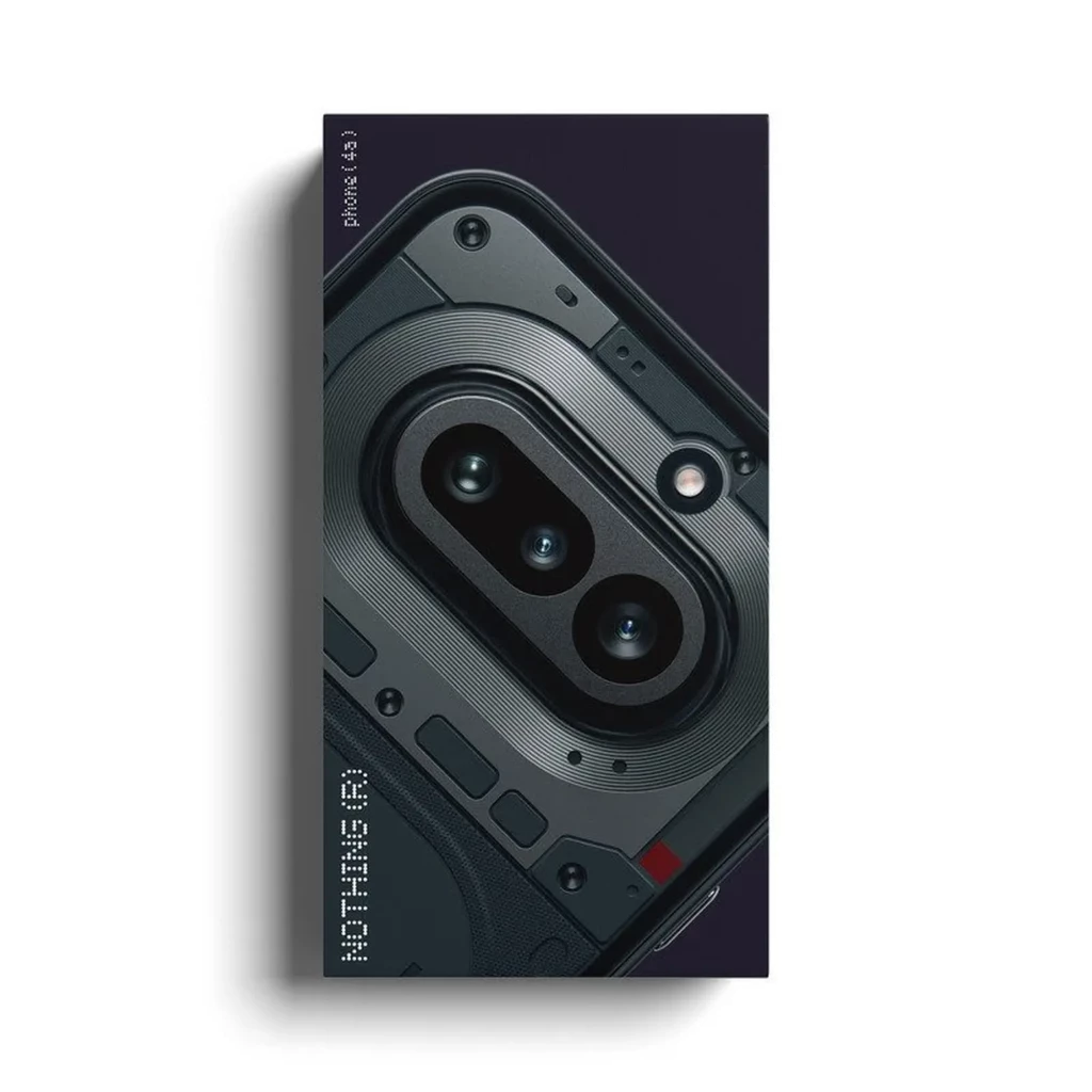 Nothing Phone 4a 5G negro con tapa trasera transparente estilo industrial, doble cámara trasera, pantalla perforada y marco delgado; 256GB y 12GB RAM - Ítem10