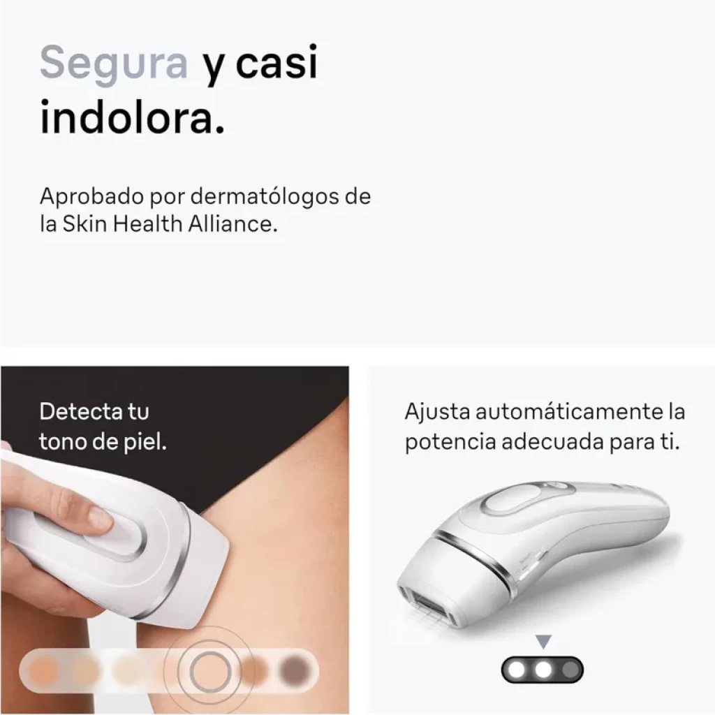 Braun Silk-expert Pro 3 PL3020 Tecnología SensoAdapt Cabezal de Precisión - Depiladora IPL - Ítem4
