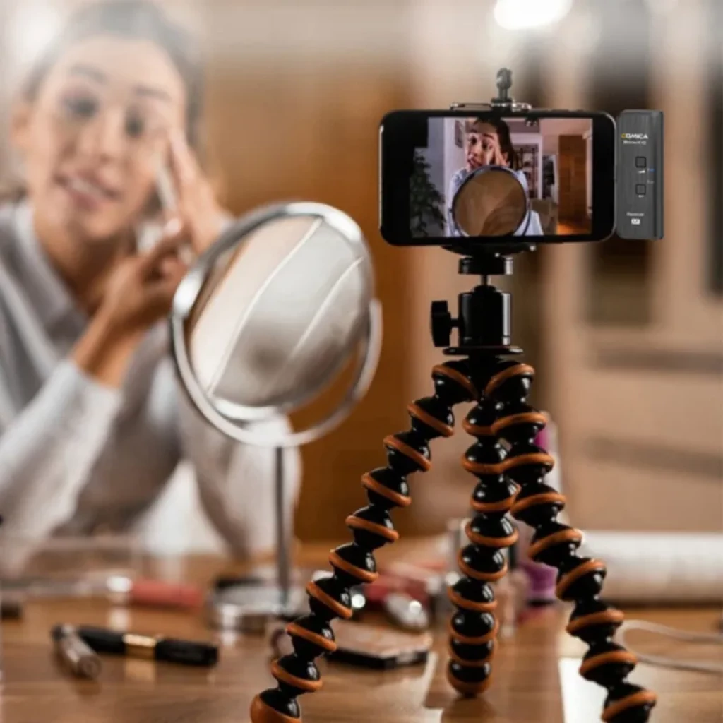 Comica BoomX-D D1 Preto - Microfone de lapela sem fios, alcance de 300m, latência <20ms - Item7