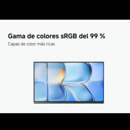 Moniteur Xiaomi A27i 2026 avec dalle IPS FHD 144 Hz, bords fins. Affiche une couverture sRGB 99 % pour des couleurs riches et homogènes.