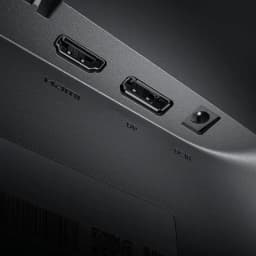 Xiaomi Monitor A27i 2026 FHD 144 Hz avec connectiques HDMI, DisplayPort et DC-IN, finition noire mate, bords fins pour un setup PC élégant et moderne