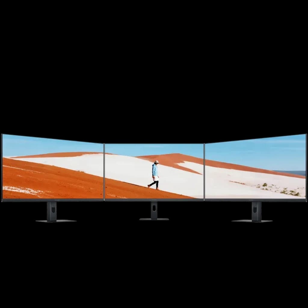 Xiaomi Monitor A27i 2026, écran IPS FHD 27 pouces, bords ultrafins, 144 Hz, montage triple écran aligné, pied réglable, couleurs vives et nettes