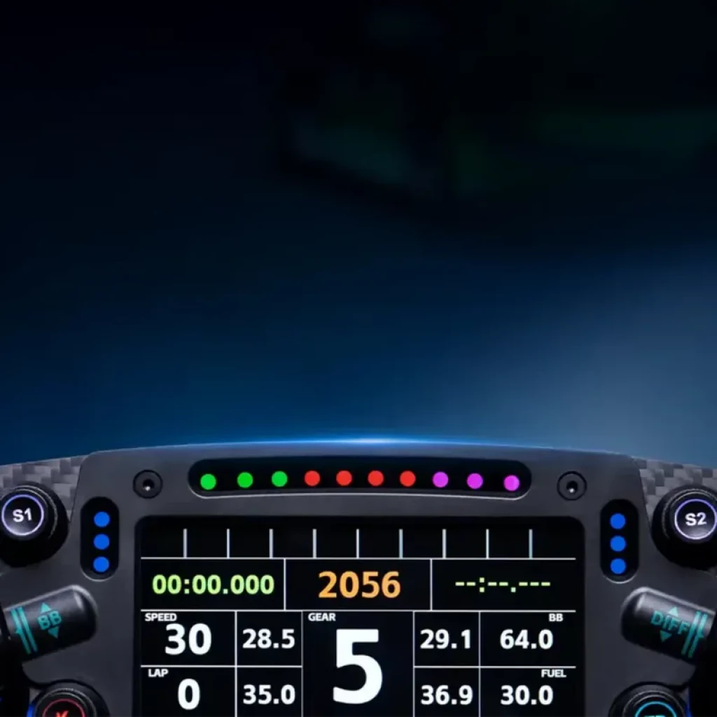 Volante Moza FSR2 - Ecrã táctil de 4,3