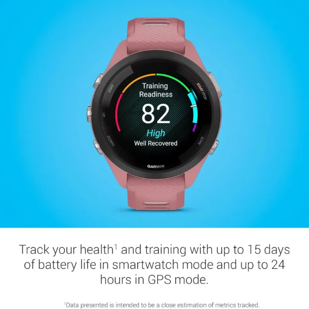 Garmin Forerunner 265S 42 mm rose et blanc avec écran tactile AMOLED - Ítem6