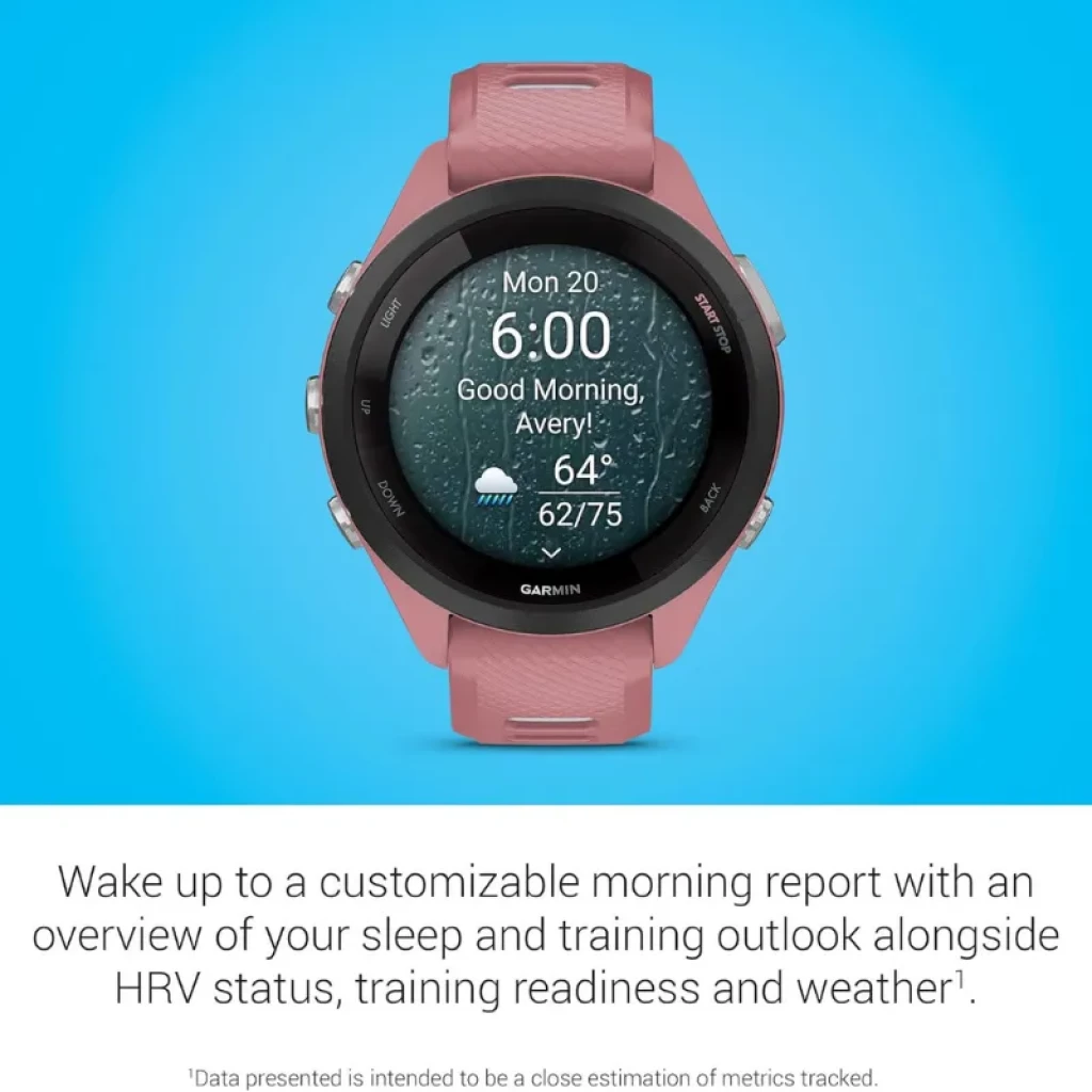 Garmin Forerunner 265S 42 mm rose et blanc avec écran tactile AMOLED - Ítem7