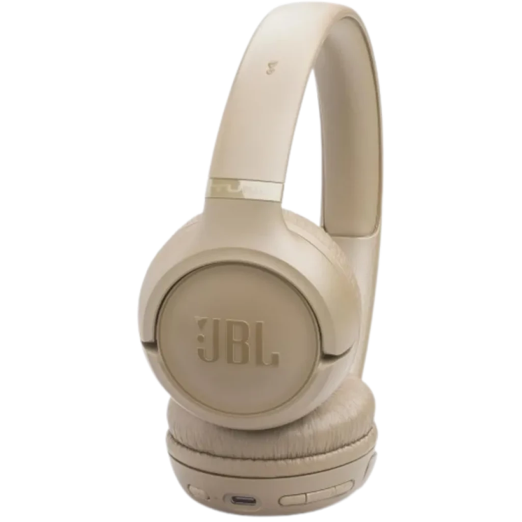 JBL Tune 530BT, 76h de autonomia, Bluetooth 6.0, bege - Auscultadores sem fios supra-auriculares - Item1